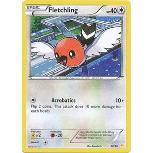 Image for Fletchling (16/30) (PR) - Pokemon