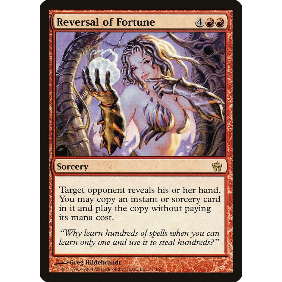 Image for Reversal of Fortune (77) (5DN) - Magic: The Gathering