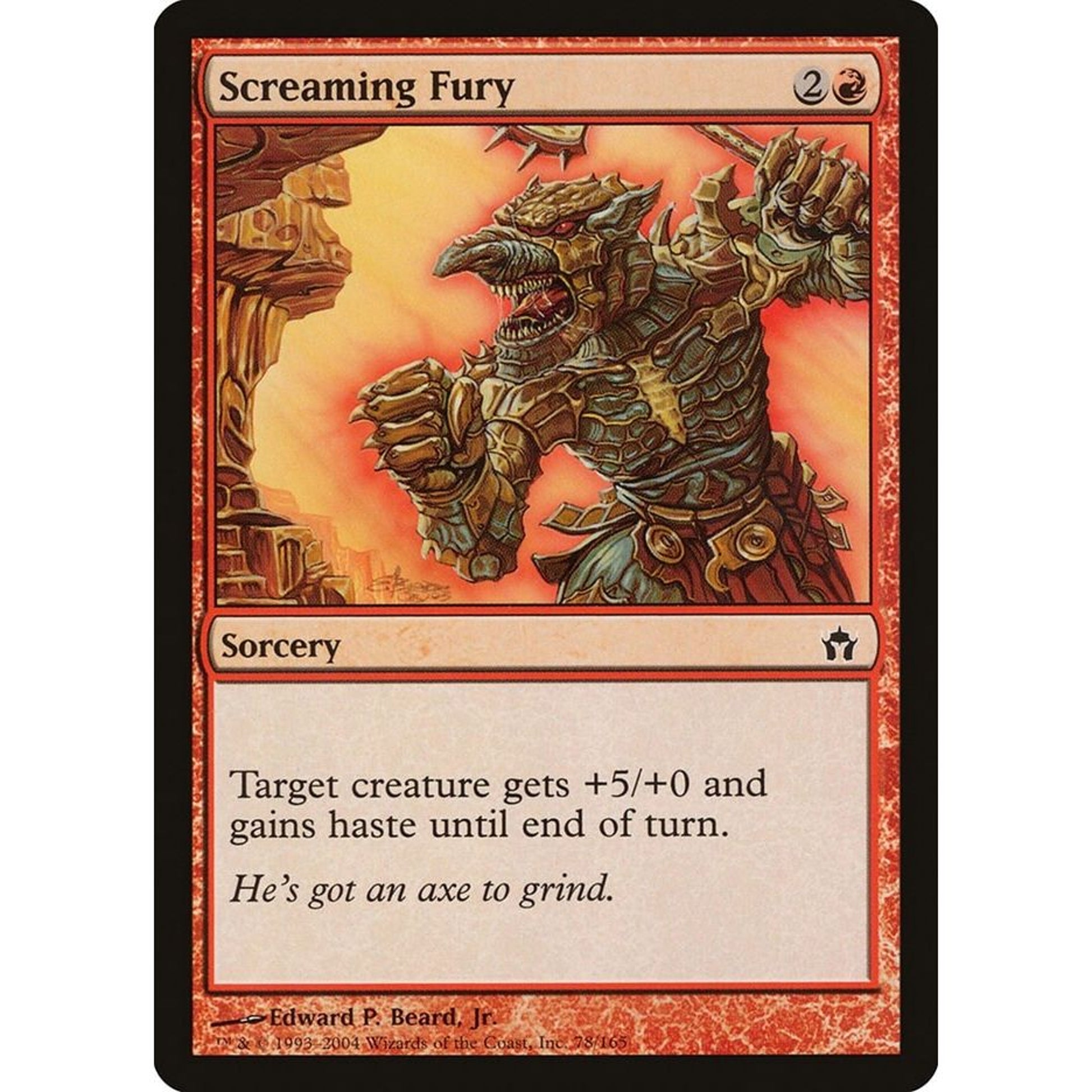 Image for Screaming Fury (78) (5DN) - Magic: The Gathering