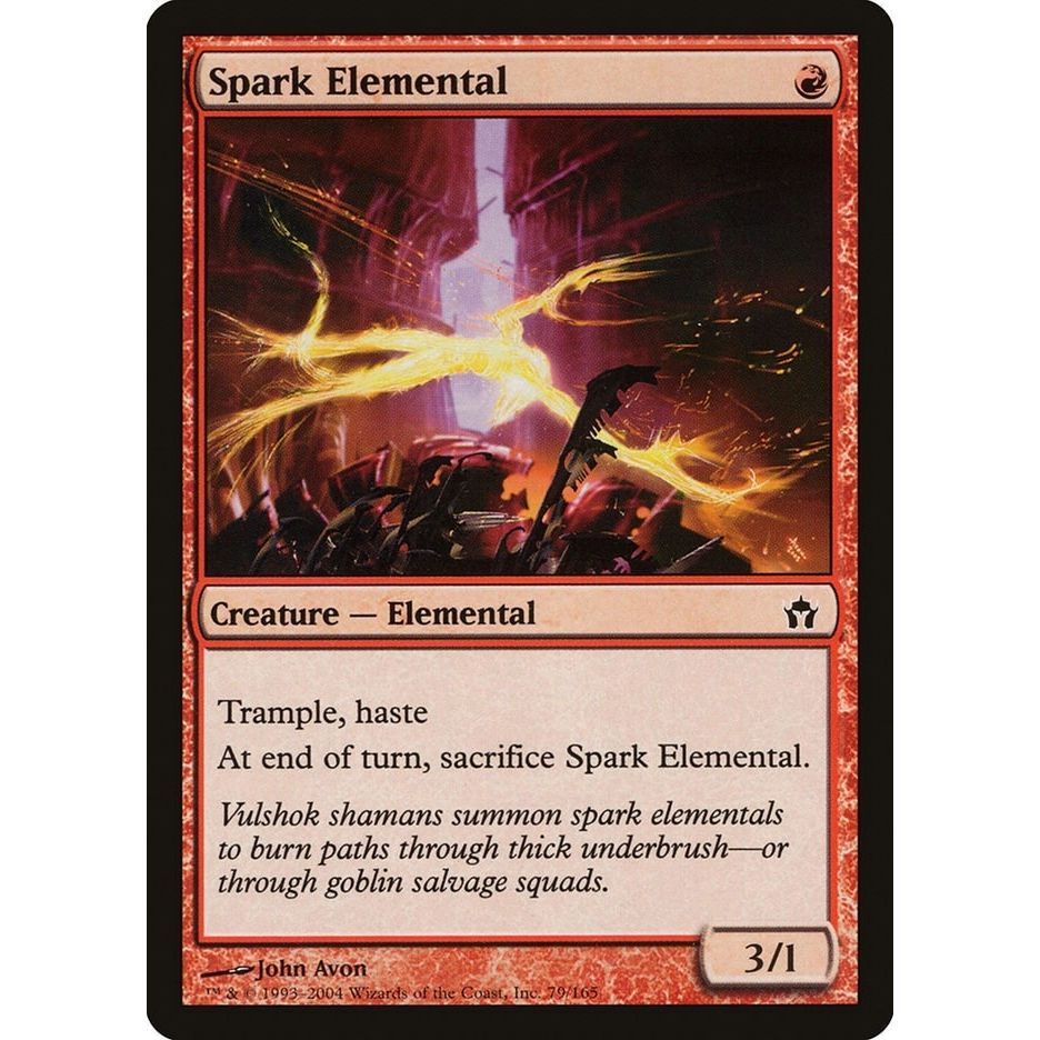 Image for Spark Elemental (79) (5DN) - Magic: The Gathering