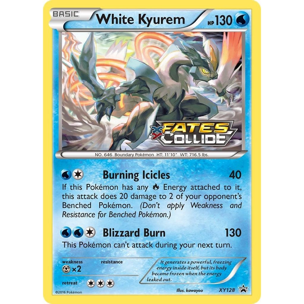 Image for White Kyurem (Prerelease) (XY128) (PR) - Pokemon