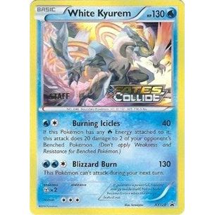 Image for White Kyurem - XY128 (Prerelease) [Staff] (XY128) (PR) - Pokemon