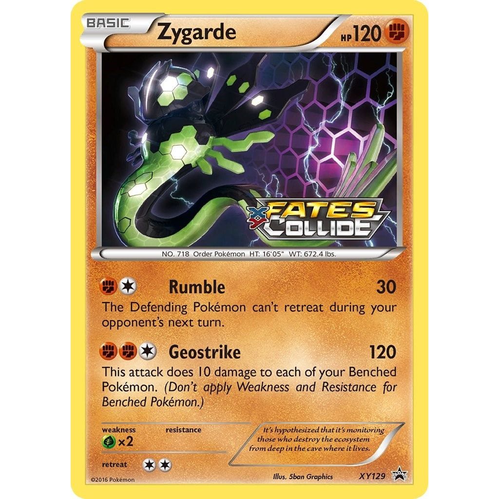 Image for Zygarde (Prerelease) (XY129) (PR) - Pokemon