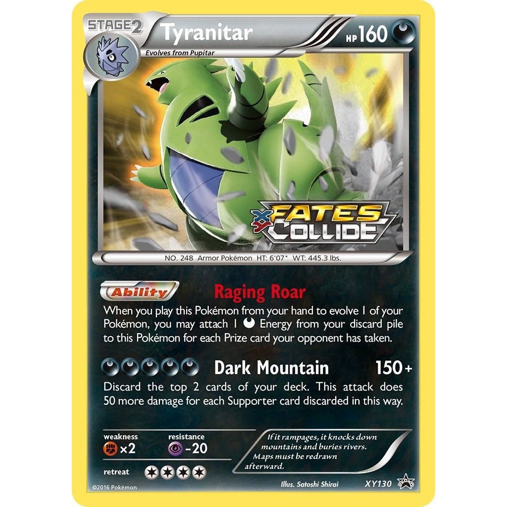 Image for Tyranitar (Prerelease) (XY130) (PR) - Pokemon