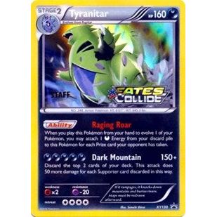 Image for Tyranitar - XY130 (Prerelease) [Staff] (XY130) (PR) - Pokemon