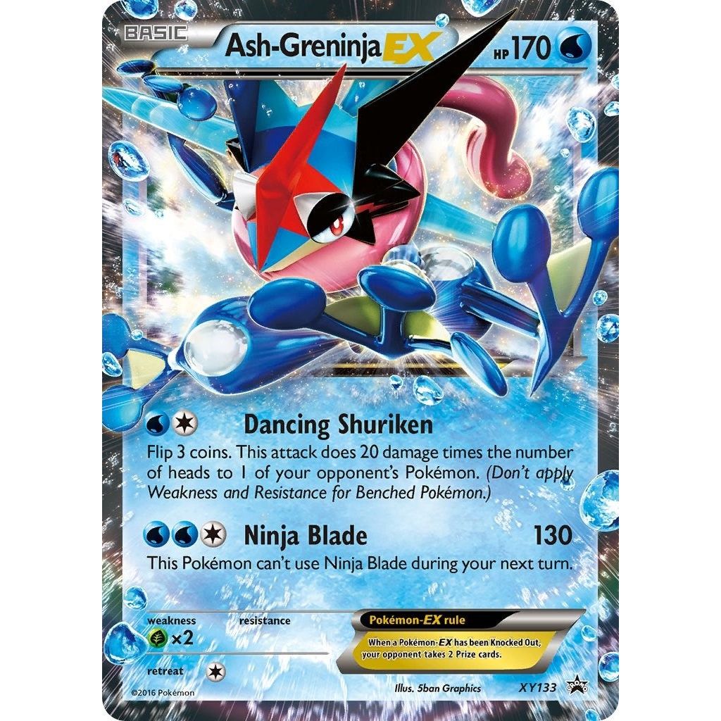 Image for Ash-Greninja EX - XY133 (XY133) (PR) - Pokemon