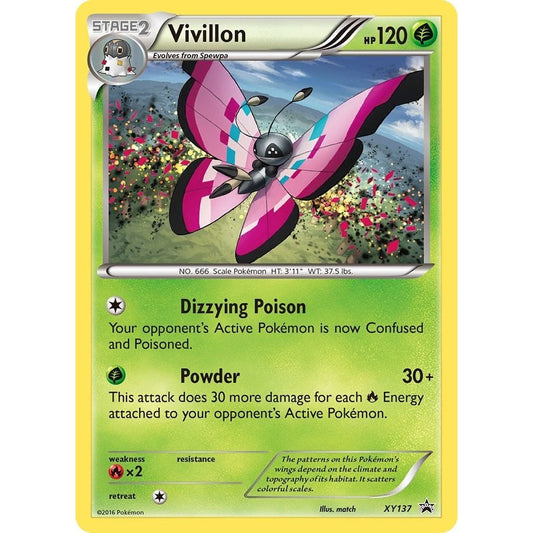 Image for Vivillon (XY137) (PR) - Pokemon