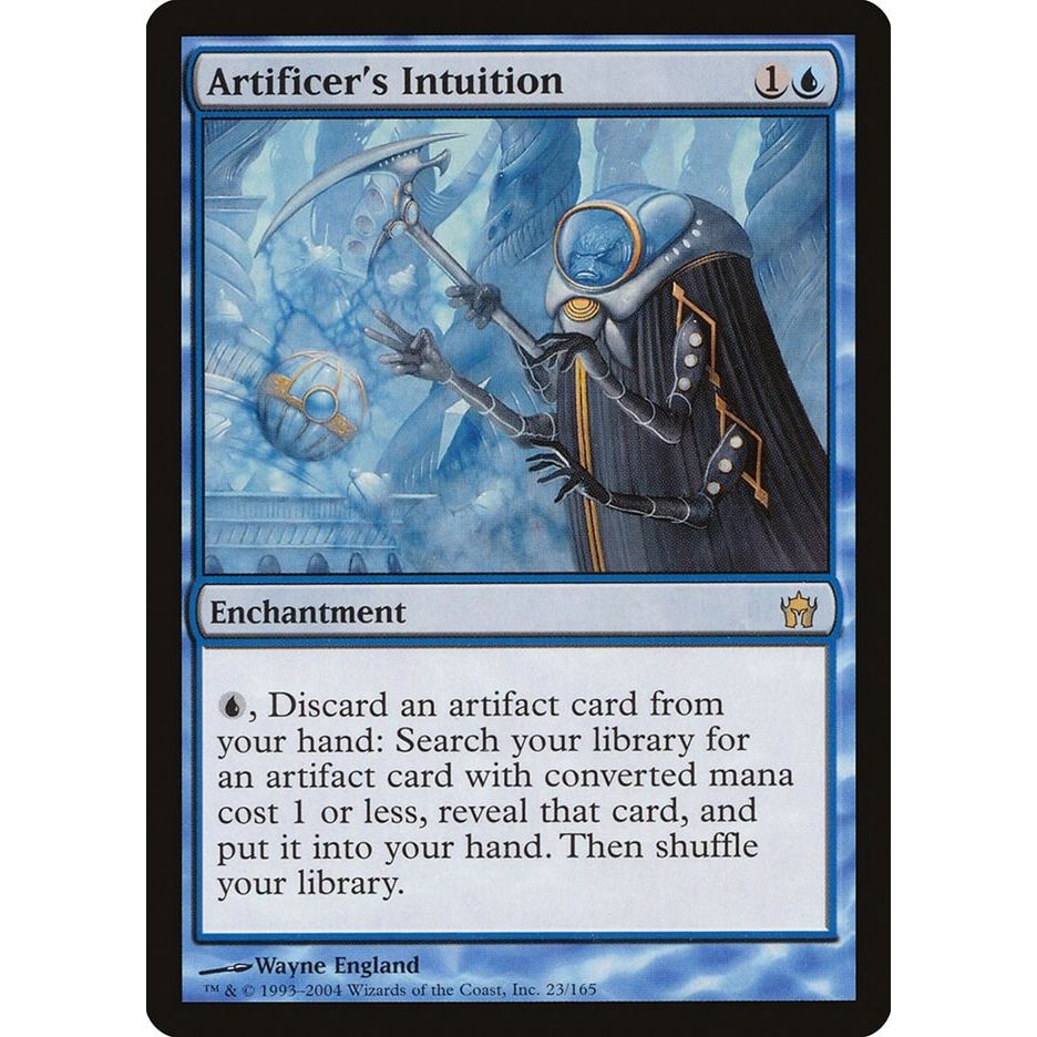 Image for Artificer's Intuition (23) (5DN) - Magic: The Gathering