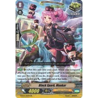 Image for Black Spark, Munkar (G-BT07/013EN) (G-BT07) - Cardfight Vanguard