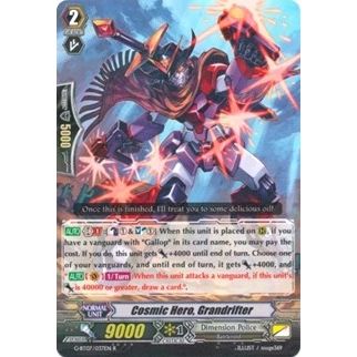 Image for Cosmic Hero, Grandrifter (G-BT07/037EN) (G-BT07) - Cardfight Vanguard