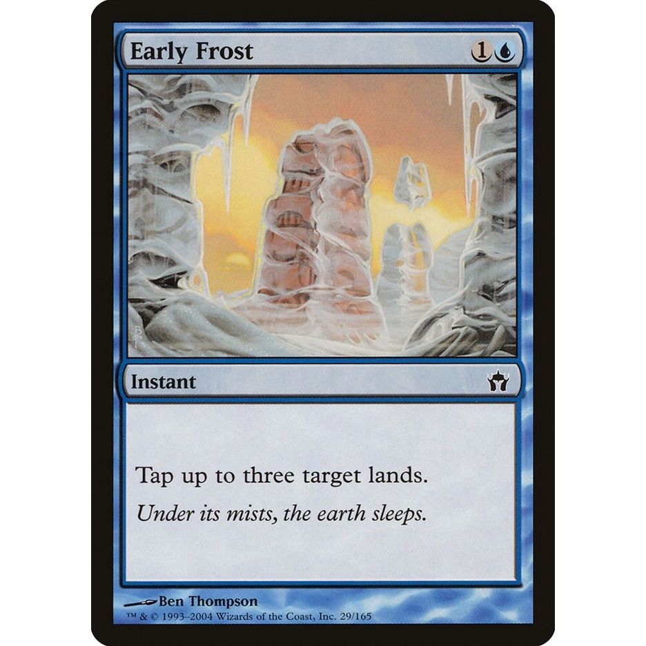 Image for Early Frost (29) (5DN) - Magic: The Gathering