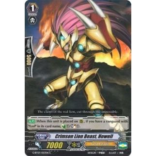 Image for Crimson Lion Beast, Howell (G-BT07/057EN) (G-BT07) - Cardfight Vanguard