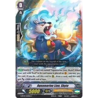 Image for Aquamarine Lion, Shyte (G-BT07/059EN) (G-BT07) - Cardfight Vanguard