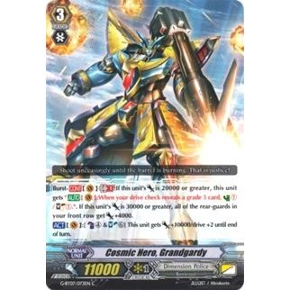 Image for Cosmic Hero, Grandgardy (G-BT07/073EN) (G-BT07) - Cardfight Vanguard