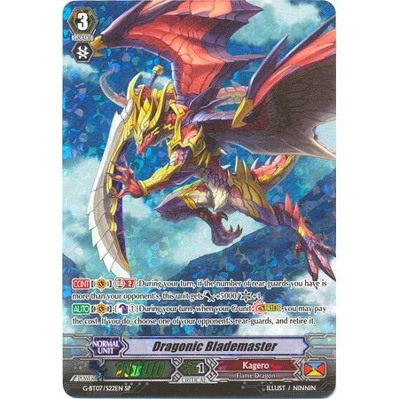 Image for Dragonic Blademaster (SP) (G-BT07/S22EN) (G-BT07) - Cardfight Vanguard
