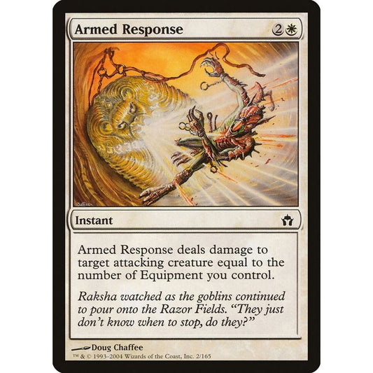 Image for Armed Response (2) (5DN) - Magic: The Gathering