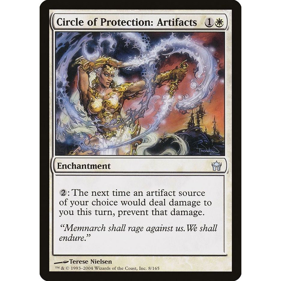 Image for Circle of Protection: Artifacts (8) (5DN) - Magic: The Gathering