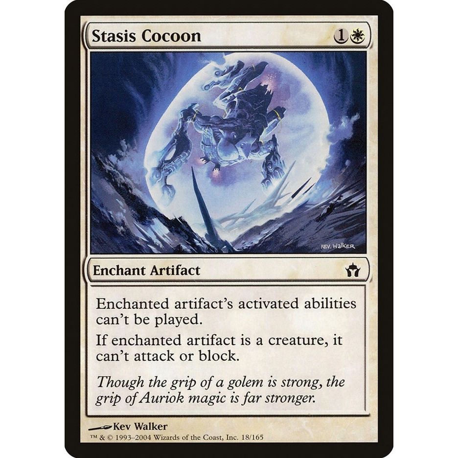 Image for Stasis Cocoon (18) (5DN) - Magic: The Gathering