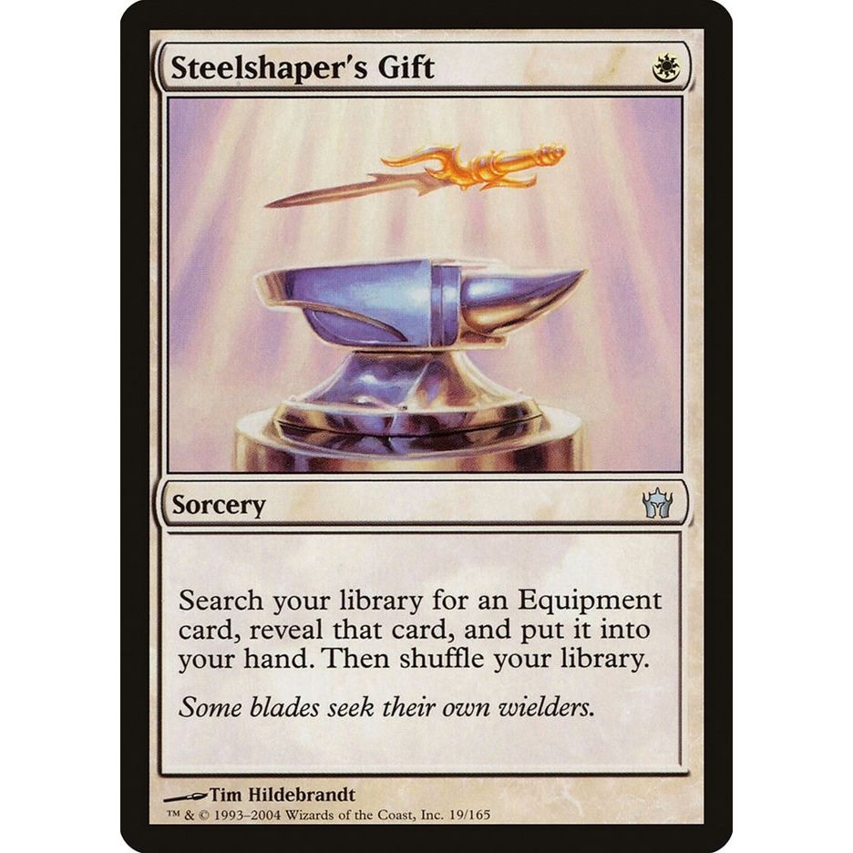 Image for Steelshaper's Gift (19) (5DN) - Magic: The Gathering