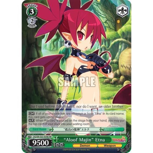 Image for "Aloof Majin" Etna (DG/EN-S03-E046 RR) (DG/EN-S03) - Weiss Schwarz