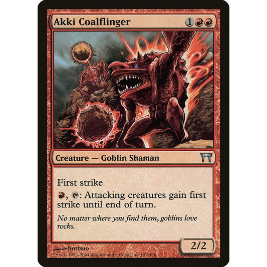 Image for Akki Coalflinger (152) (CHK) - Magic: The Gathering