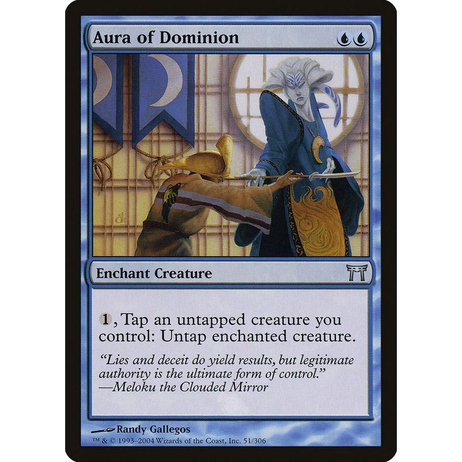 Image for Aura of Dominion (51) (CHK) - Magic: The Gathering