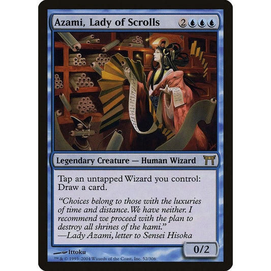 Image for Azami, Lady of Scrolls (52) (CHK) - Magic: The Gathering