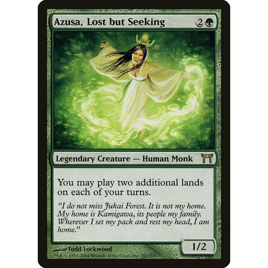 Image for Azusa, Lost but Seeking (201) (CHK) - Magic: The Gathering