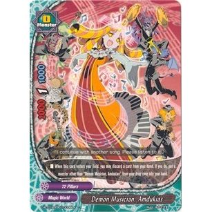 Image for Demon Musician, Amdukias (D-BT01A-EB01/0038EN) (D-BT01A) - Future Card BuddyFight