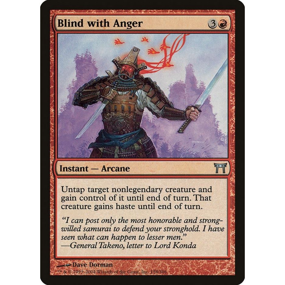 Image for Blind with Anger (158) (CHK) - Magic: The Gathering