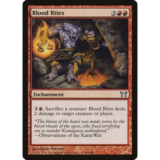 Image for Blood Rites (159) (CHK) - Magic: The Gathering