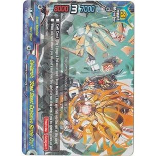 Image for Gaidenoh, "Steel Beast Explosive Battle Cry!" (D-BT01A-EB02/0011EN) (D-BT01A) - Future Card BuddyFight
