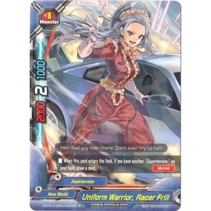 Image for Uniform Warrior, Racer Frill (D-BT01A-EB02/0021EN) (D-BT01A) - Future Card BuddyFight