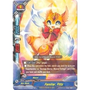 Image for Familiar, Plitz (D-BT01A-EB02/0022EN) (D-BT01A) - Future Card BuddyFight