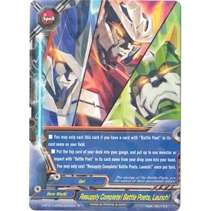 Image for Resupply Complete! Battle Poets, Launch! (D-BT01A-EB02/0030EN) (D-BT01A) - Future Card BuddyFight
