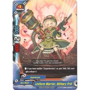 Image for Uniform Warrior, Military Frill (D-BT01A-EB02/0039EN) (D-BT01A) - Future Card BuddyFight