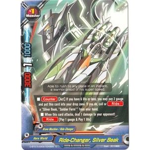 Image for Ride-Changer, Silver Beak (D-BT01A-EB02/0043EN) (D-BT01A) - Future Card BuddyFight