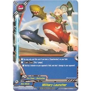 Image for Military Launcher (D-BT01A-EB02/0047EN) (D-BT01A) - Future Card BuddyFight