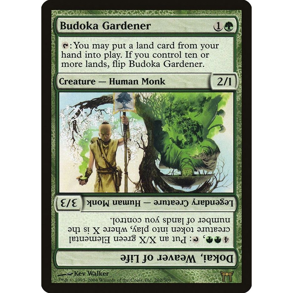 Image for Budoka Gardener // Dokai, Weaver of Life (202) (CHK) - Magic: The Gathering