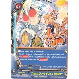 Image for Tears Don't Suit a Maiden (D-BT01A-EB02/0054EN) (D-BT01A) - Future Card BuddyFight