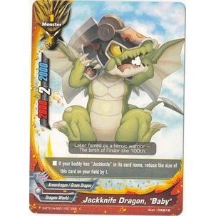 Image for Jackknife Dragon, "Baby" (D-BT01A-SS01/0012EN) (D-BT01A) - Future Card BuddyFight
