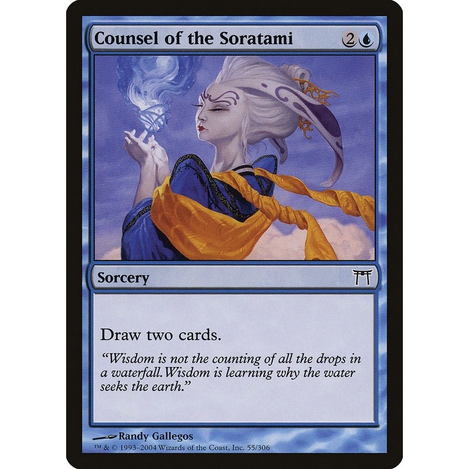 Image for Counsel of the Soratami (55) (CHK) - Magic: The Gathering