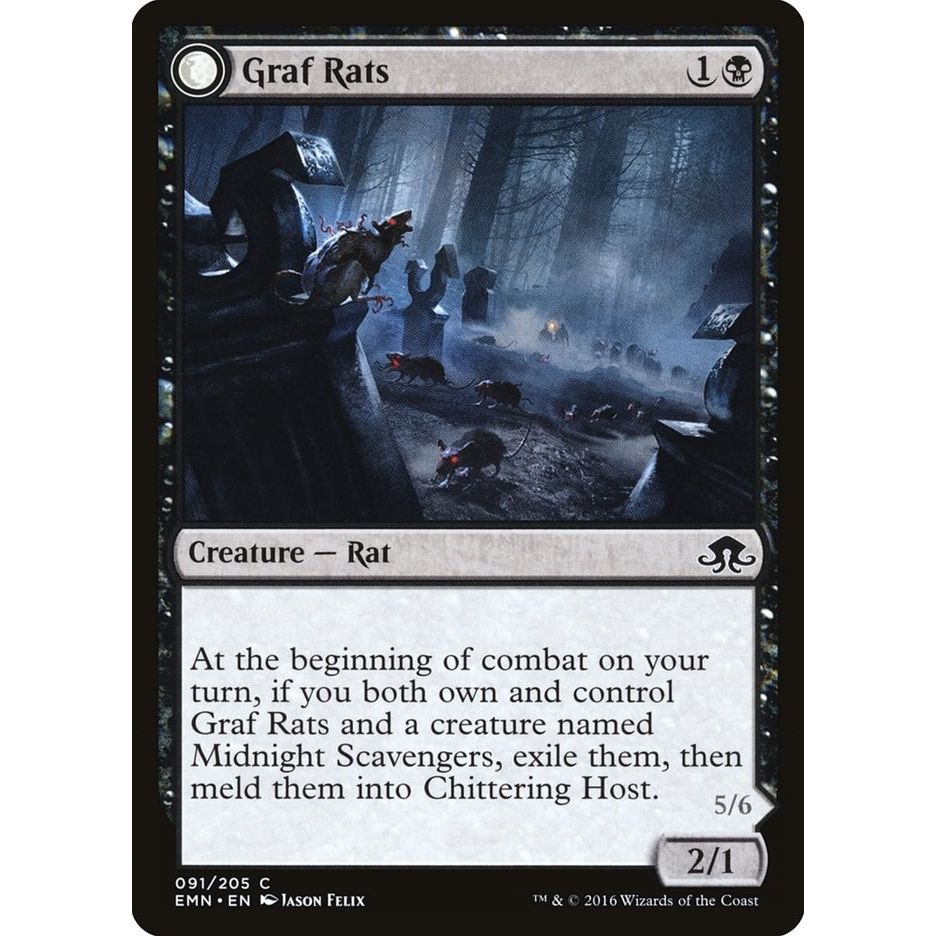 Image for Graf Rats (91) (EMN) - Magic: The Gathering