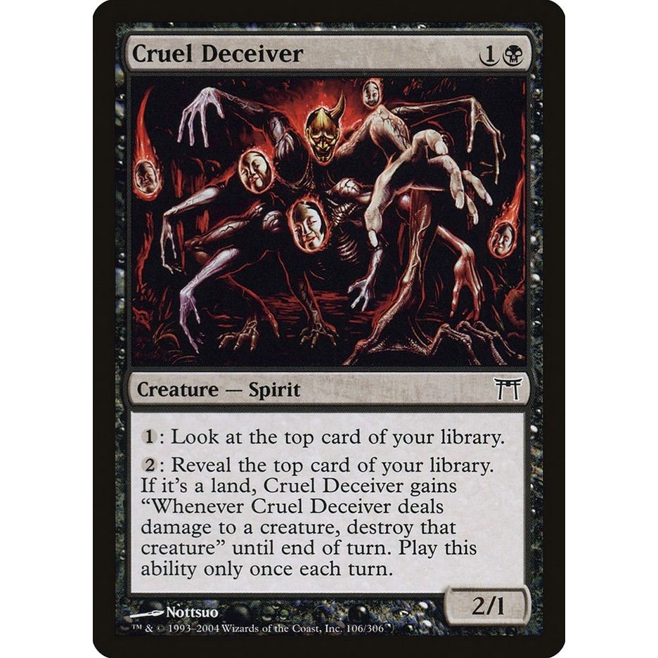 Image for Cruel Deceiver (106) (CHK) - Magic: The Gathering