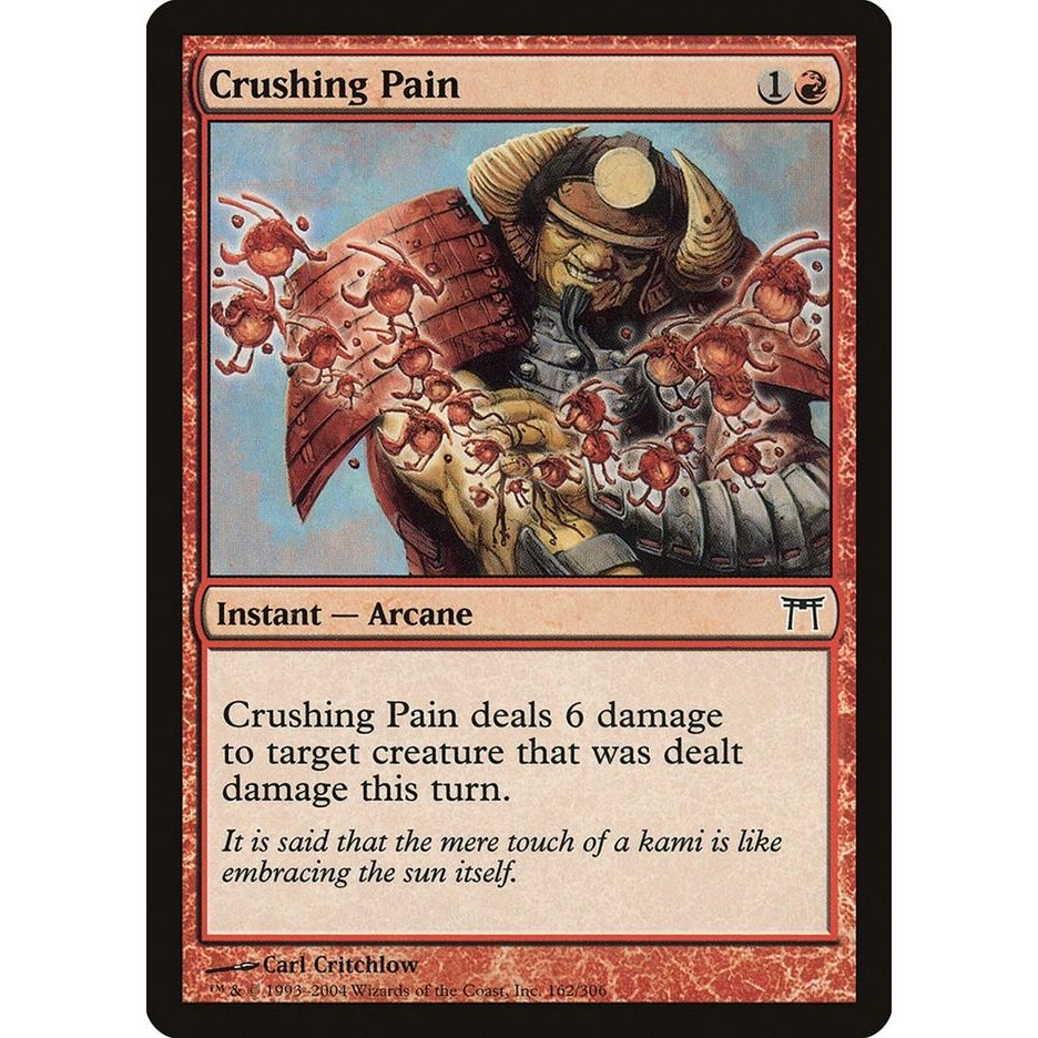 Image for Crushing Pain (162) (CHK) - Magic: The Gathering