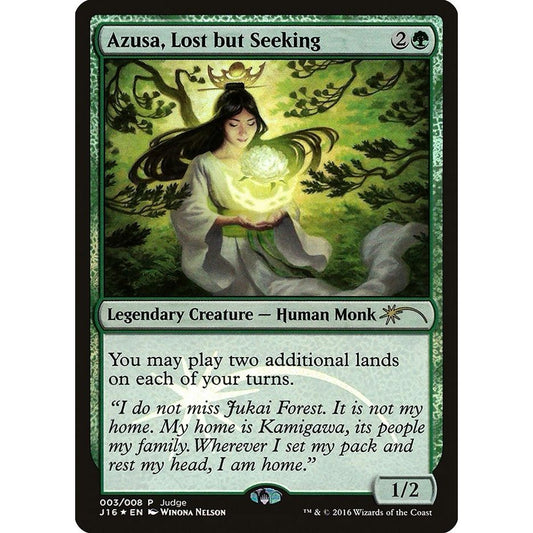 Image for Azusa, Lost but Seeking (3) (JDG) - Magic: The Gathering