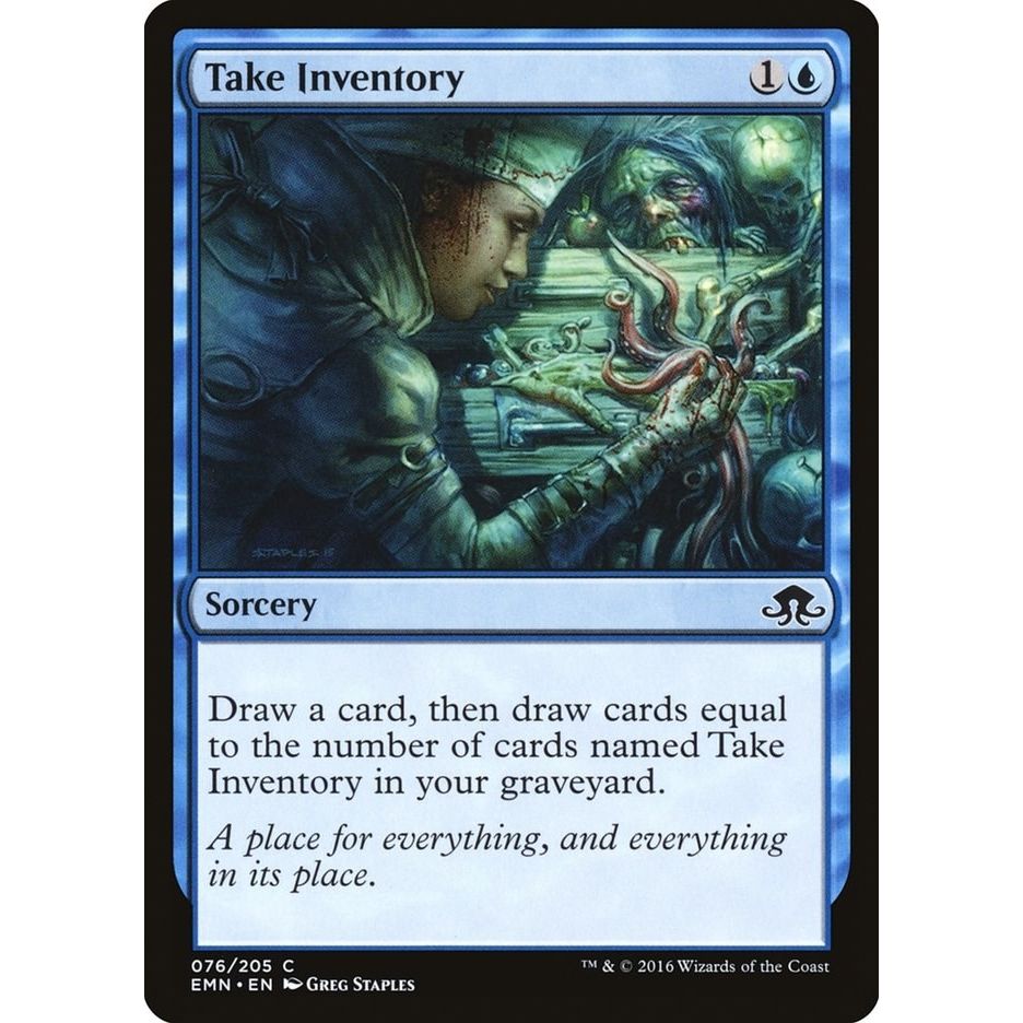Image for Take Inventory (76) (EMN) - Magic: The Gathering