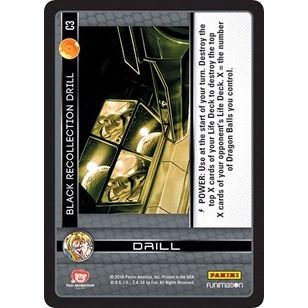 Image for Black Recollection Drill (C3) (VEN) - Dragon Ball Z TCG