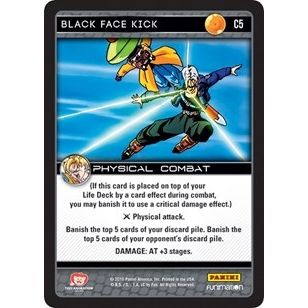 Image for Black Face Kick (C5) (VEN) - Dragon Ball Z TCG