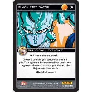 Image for Black Fist Catch (C6) (VEN) - Dragon Ball Z TCG